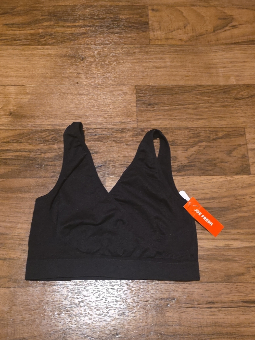 Joe Fresh Black Seamless Bralette - Soft Support